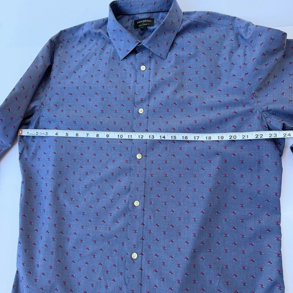 Men’s Banana Republic Long Sleeve Shirt Size XL 17-17 1/2 35-36​​